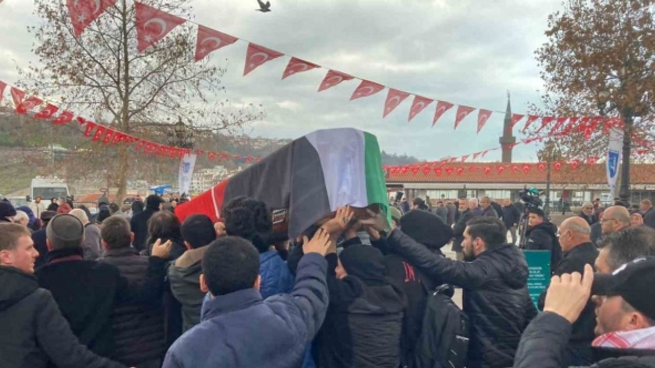 Hayatını kaybeden Filistinli kanser hastası Ankara’da son yolculuğuna uğurlandı