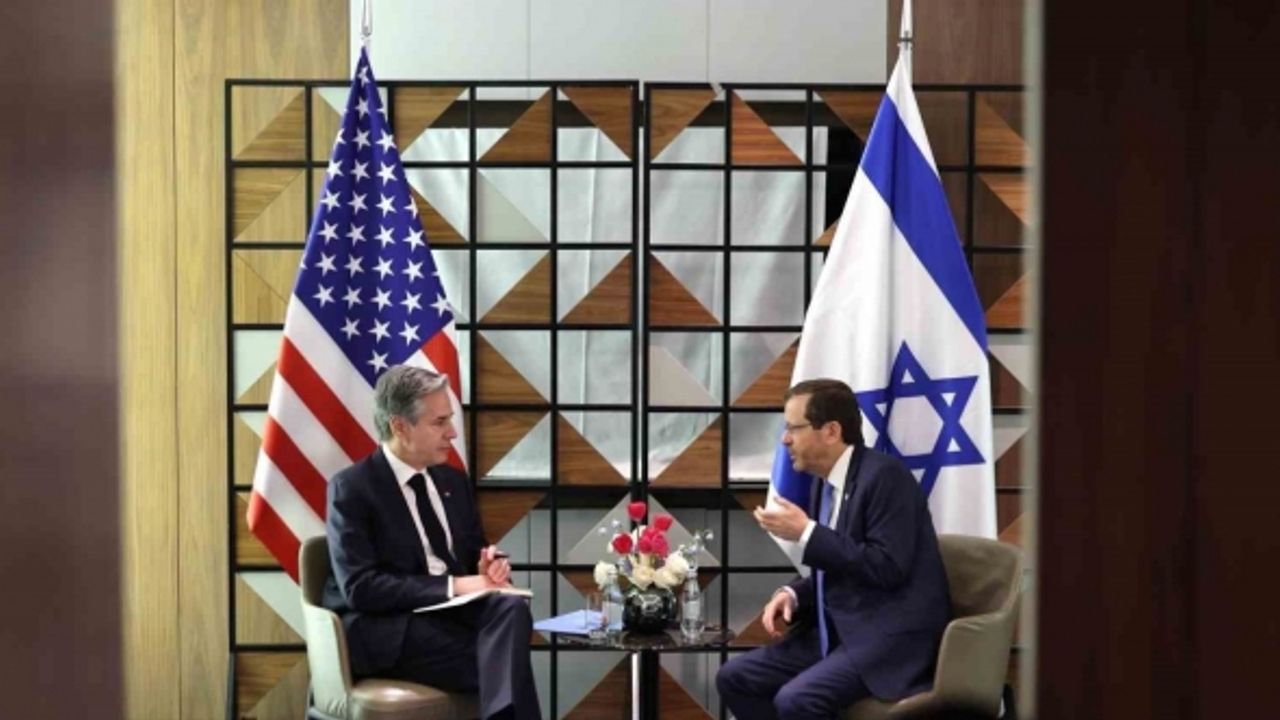 Herzog: "Desteğiniz, İsrail’in güvenliğine olan kararlı bağlılığınız ve İsrail’in bu savaşı kazanmasını sağladığınız için size minnettarız"