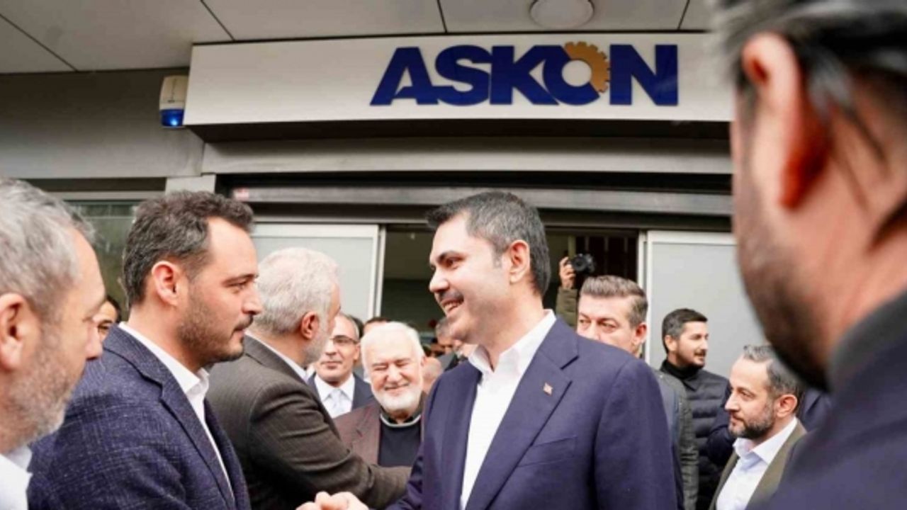 İBB Başkan Adayı Kurum ASKON’u ziyaret etti: "İstanbul’da esnafın, sanayicinin, ticaret ehlinin daima yanında olacağız"