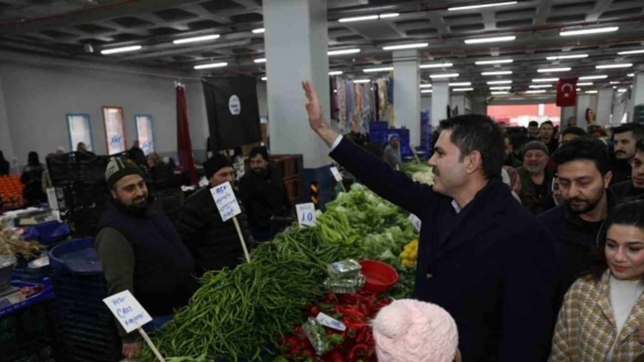 İBB Başkan Adayı Murat Kurum: "İstanbul’da 200 yeni pazar açacağız"