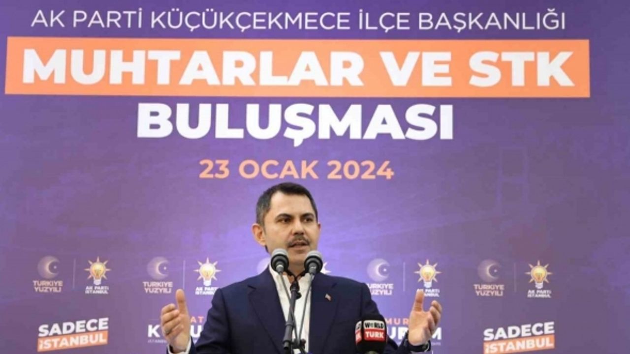 İBB Başkan Adayı Murat Kurum: "Muhtarlarımız bizim her zaman mesai arkadaşımız olacak”