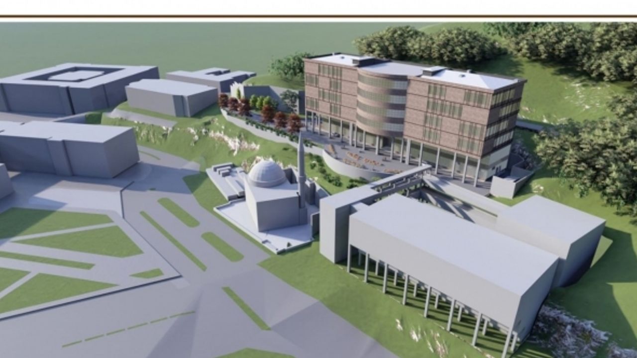 İbni Sina Kampüsünde Eczacılık Fakültesi Merkezi Derslik ve Laboratuvar binası inşasına başlanıyor