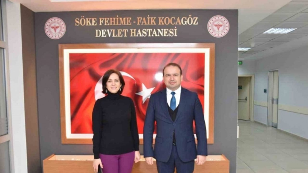 İl Sağlık Müdürü Şenkul, Söke’deki hastanede incelemelerde bulundu