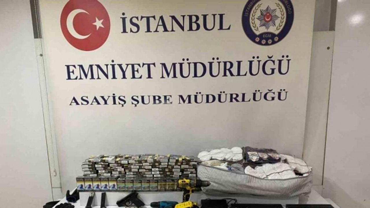 İstanbul’da 43 hırsızlık eylemine karışan 7 kişi yakalandı