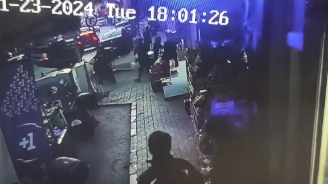 İzmir’de silahla yaralandıktan sonra ölen kişinin yaptığı kaza kameraya yansıdı