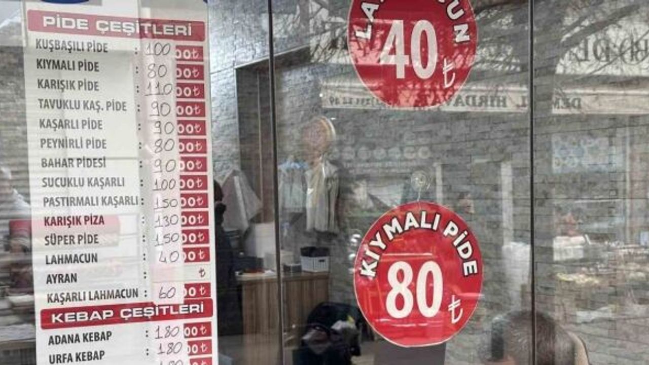 Kafe ve restoranlarda fiyat belirtme zorunluluğu yürürlüğe girdi