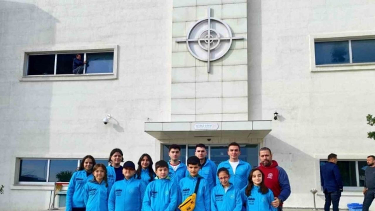 Kayseri Havalı Silahlar Takımı sporcuları Mersin’den derecelerle döndü