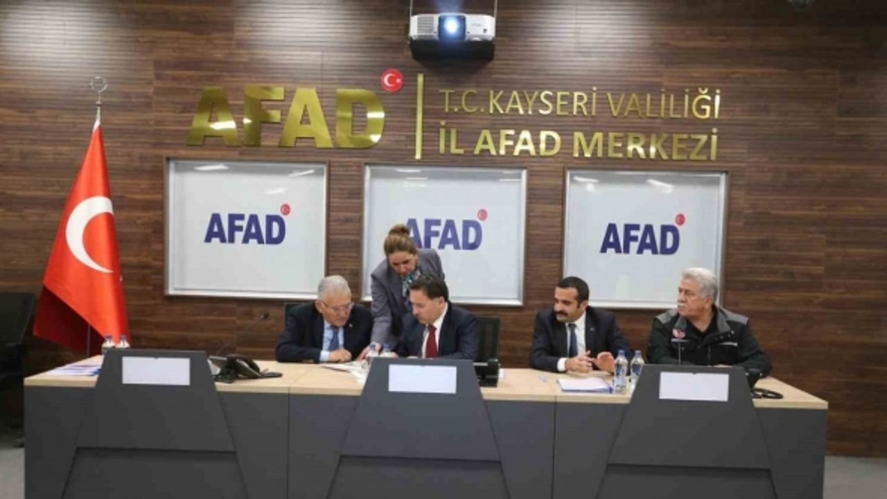 Kayseri’de 100 personel kapasiteli Arama ve Kurtarma Birlik Müdürlüğü kurulacak