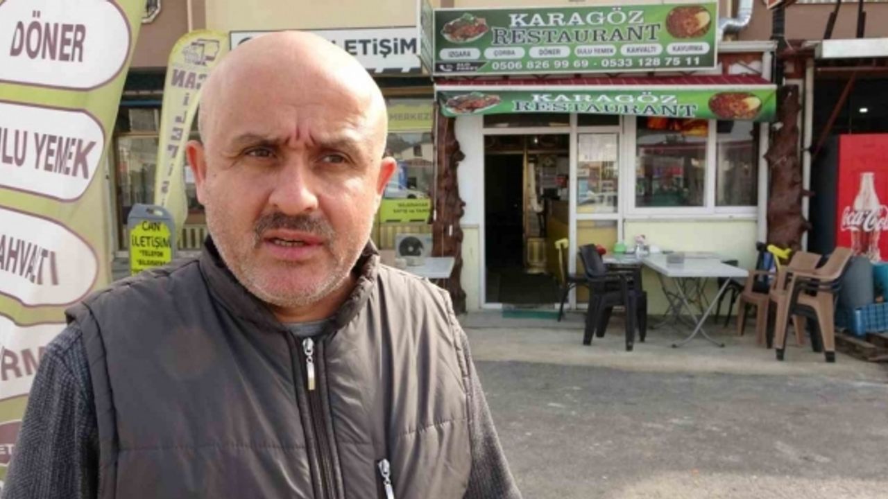 Komşularının telefonuyla işyerine geldi, müdahale edince bir dayak yemediği kaldı