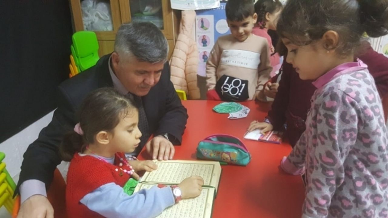 Köyceğiz’de 4-6 yaş Kur’an Kursu öğrencileri Kur’an’a geçti