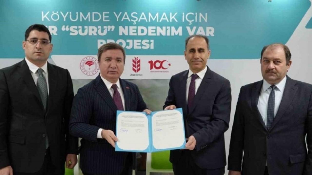 “Köyümde Yaşamak İçin Bir Sürü Nedenim Var" projesi yeni dönem protokolü imzalandı