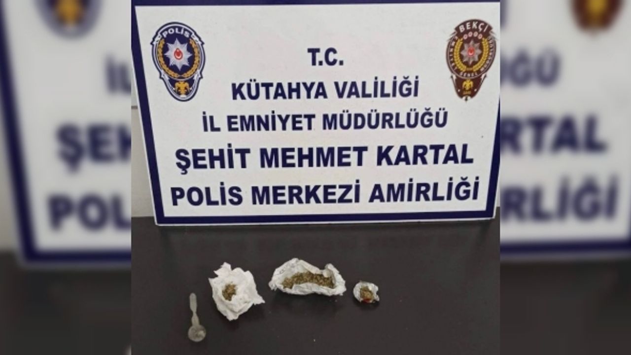 Kütahya’da bekçiler 2 şahsın üzerinde uyuşturucu ele geçirdi