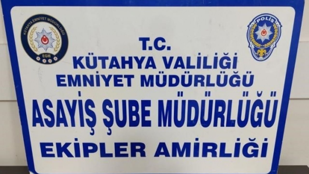 Kütahya’da bekçiler bir kişinin üzerinde uyuşturucu ele geçirdi