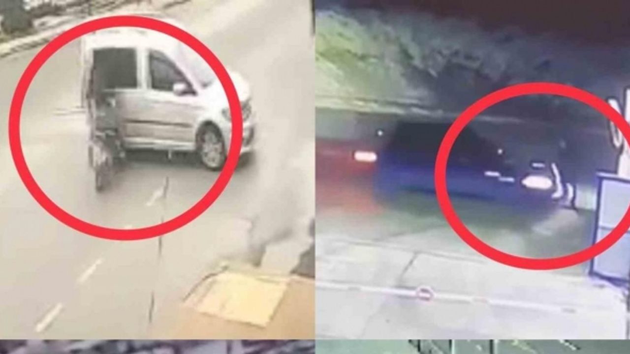 Mersin’de kaza anları kamerada: 1 ölü, 2 yaralı