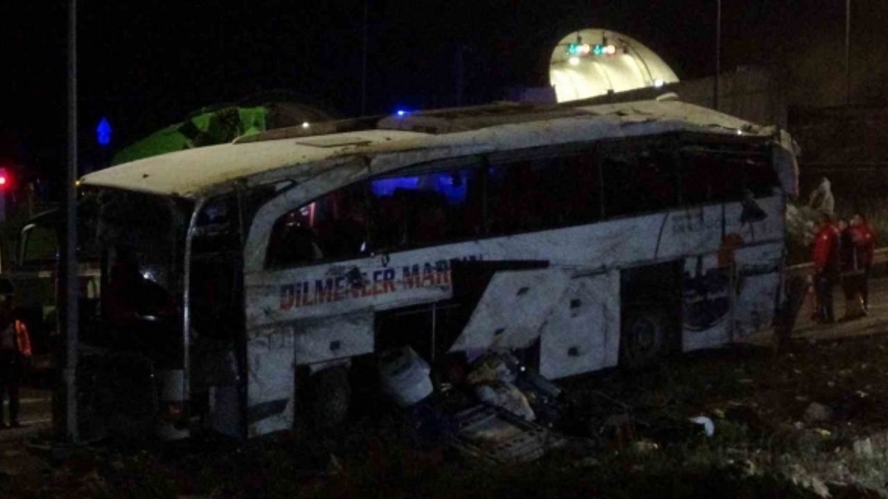 Mersin’deki otobüs kazasında ölen 9’uncu kişinin de kimliği belirlendi