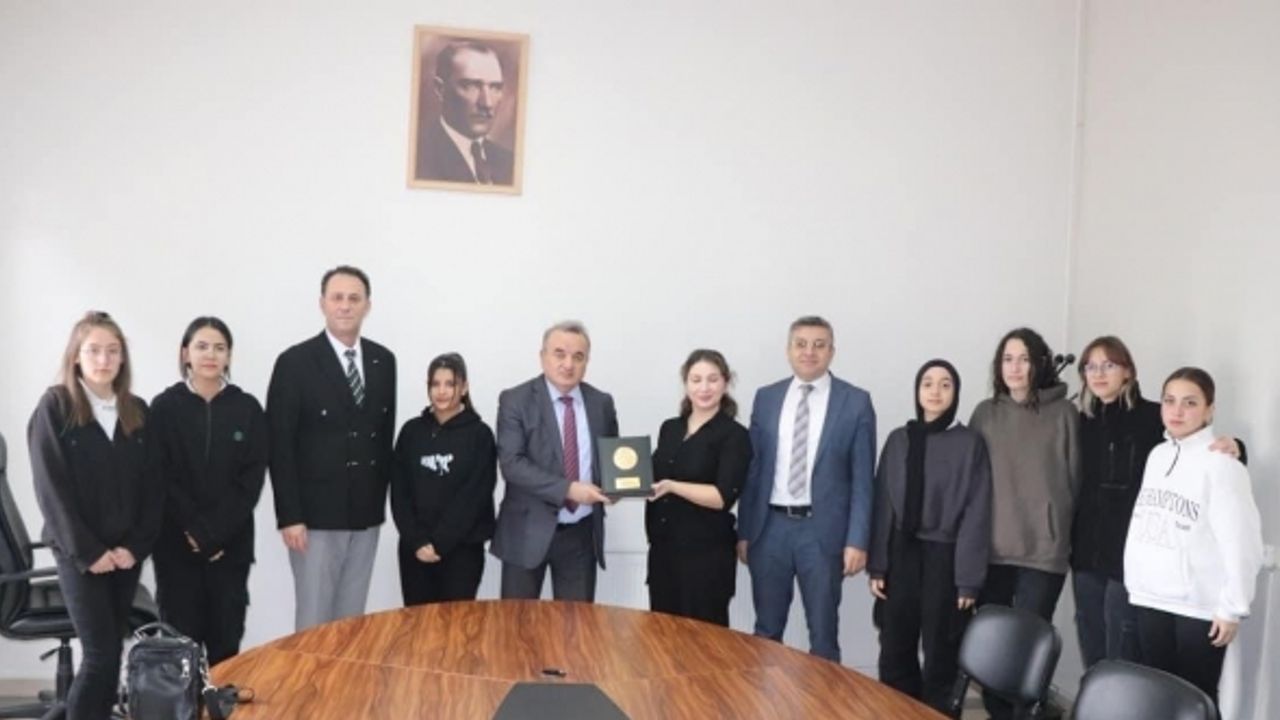 Mesleki eğitim alanında hazırladığı proje ile Türkiye 1.’si oldu