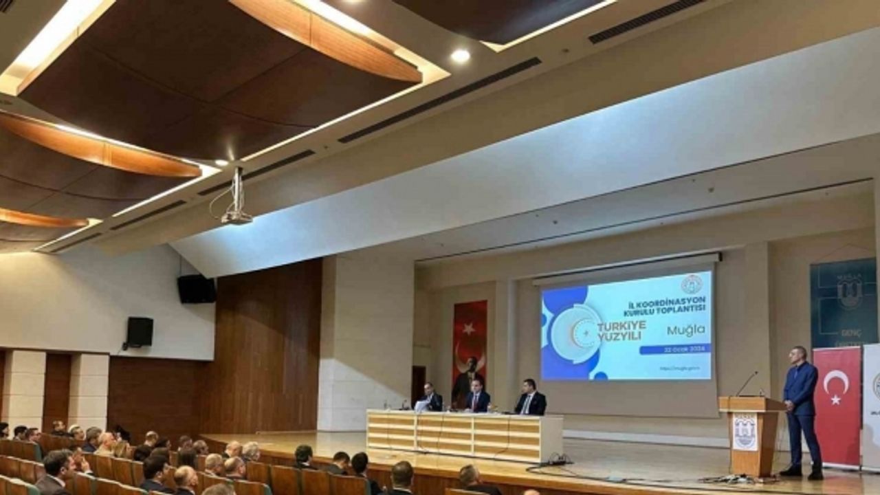 Muğla’da 2024 Yılı Birinci Dönem İl Koordinasyon Toplantısı yapıldı