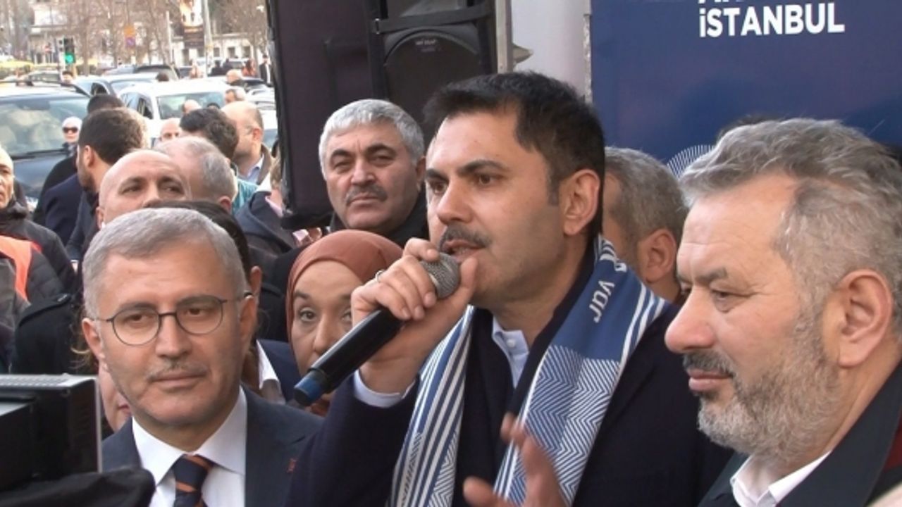 Murat Kurum: "Kaynakların reklama, algıya değil İstanbulluya harcandığı bir yönetim anlayışıyla 31 Mart’ta geliyoruz"