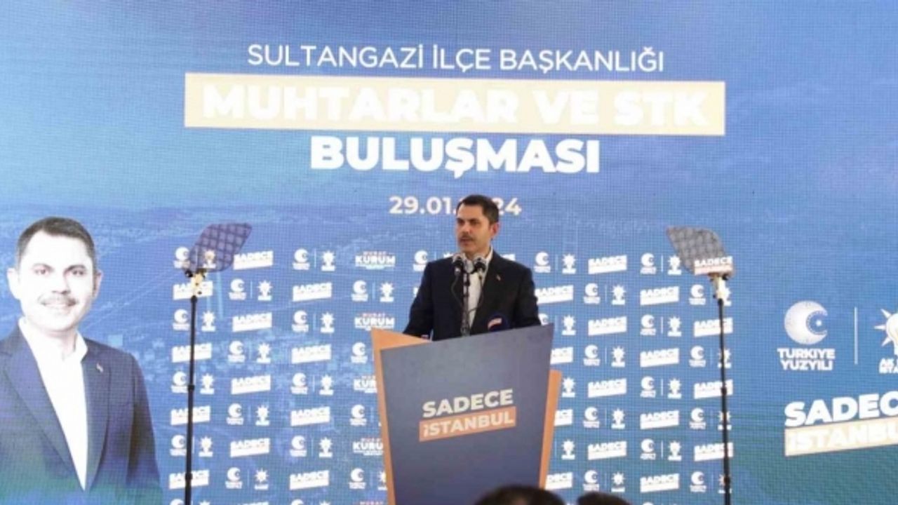 Murat Kurum: “Sultangazi’deki tramvay hattını bir durak daha uzatacağız”