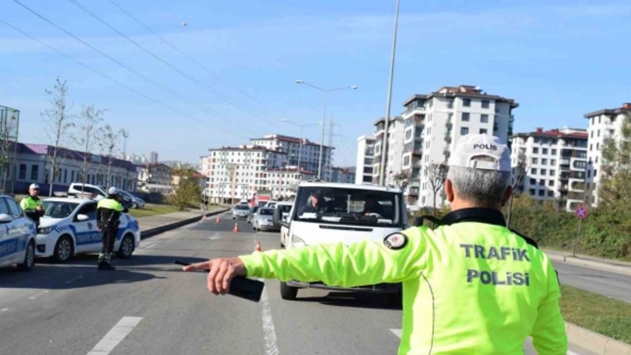 Ordu’da bir haftada yaklaşık 13 bin araç denetlendi