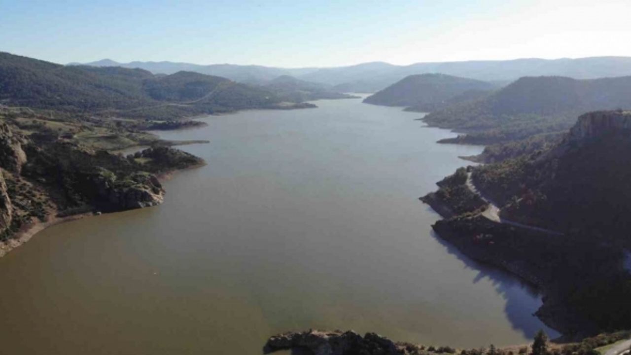 (Özel) Atikhisar Barajı’nda doluluk oranı yüzde 60’a ulaştı