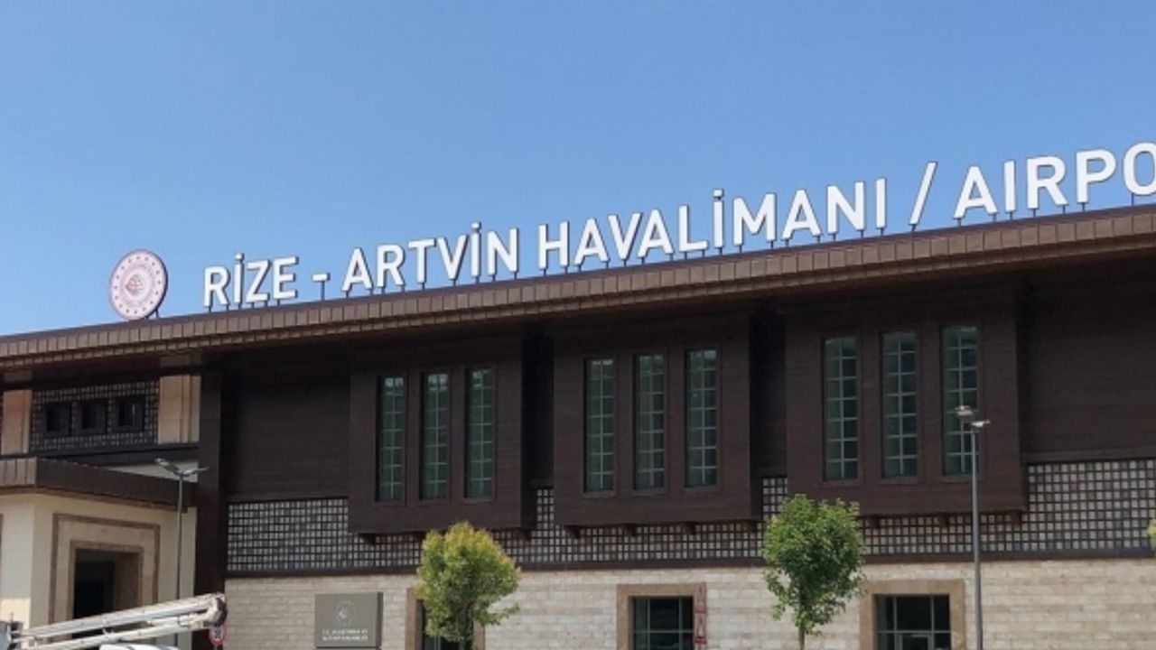 Rize-Artvin Havalimanını 2023 yılında 1 milyon 22 bin 860 yolcuya hizmet verdi