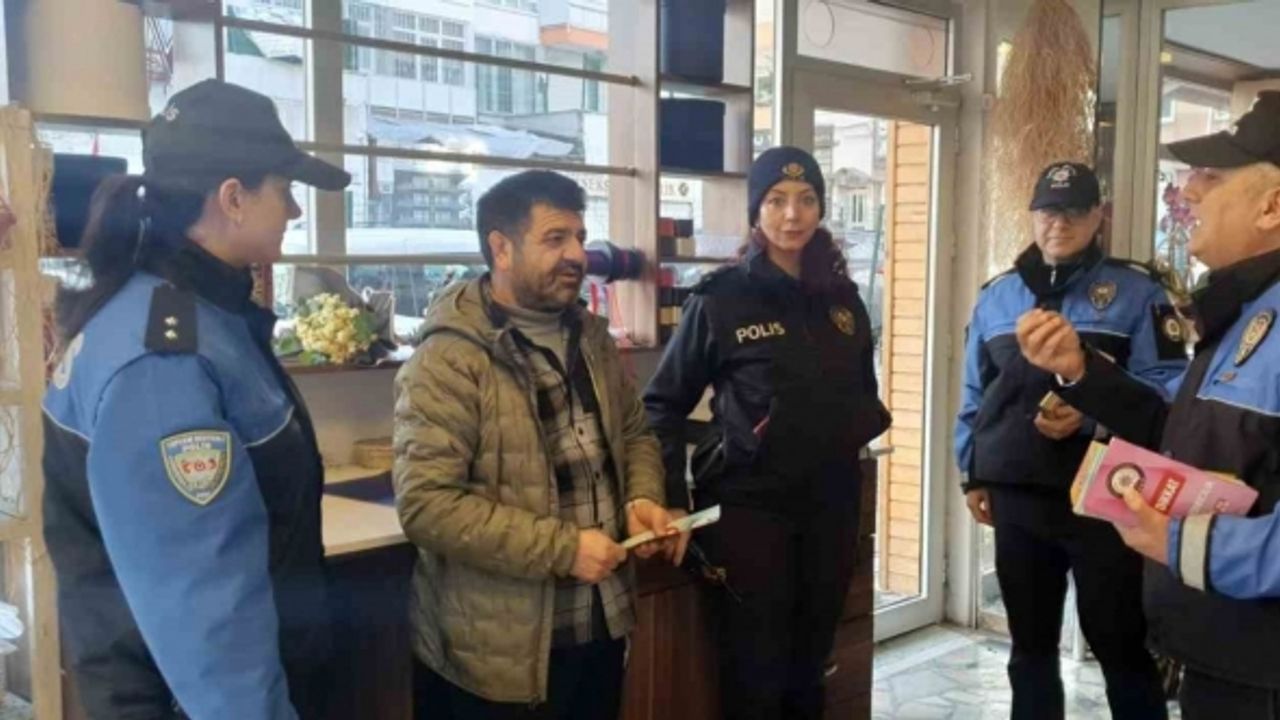 Samsun emniyeti, uyuşturucu ve kadına şiddete karşı bilgilendirdi