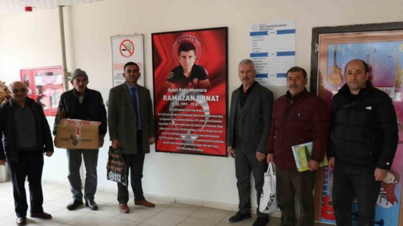 Şehit çocukları ve depremzede çocuklar için kitap toplama kampanyası başlatıldı