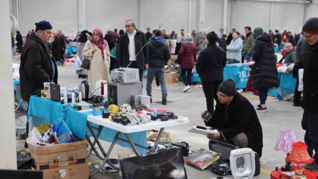 Selçuklu 2.El Pazarı yoğun ilgi görüyor