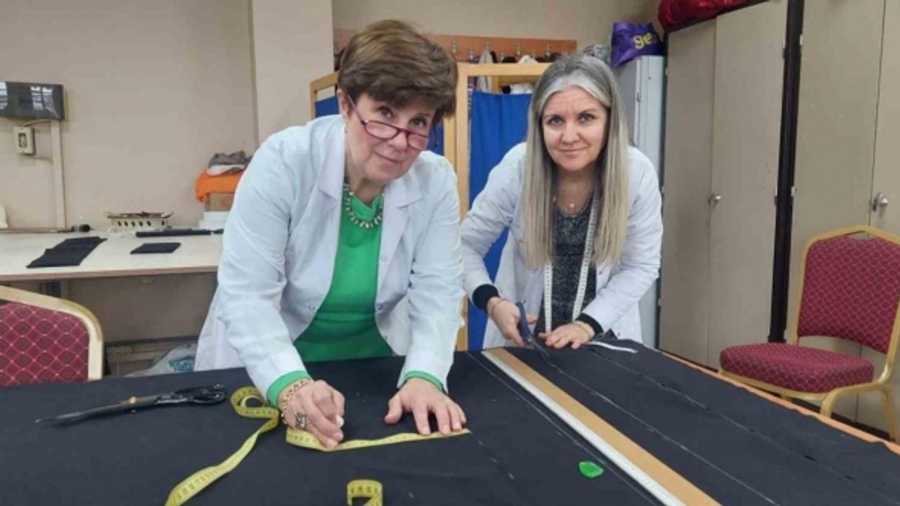 Soğukta üşüyen Gazzeli çocukları Tekirdağlı kadınların el emekleri ısıtacak