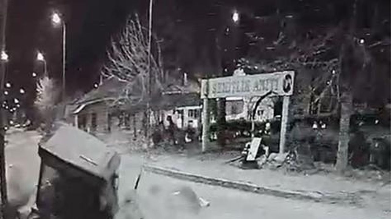 Sürücüsünün 50 TL’sini gasp edip kaçırdıkları otomobille kaza yaptılar