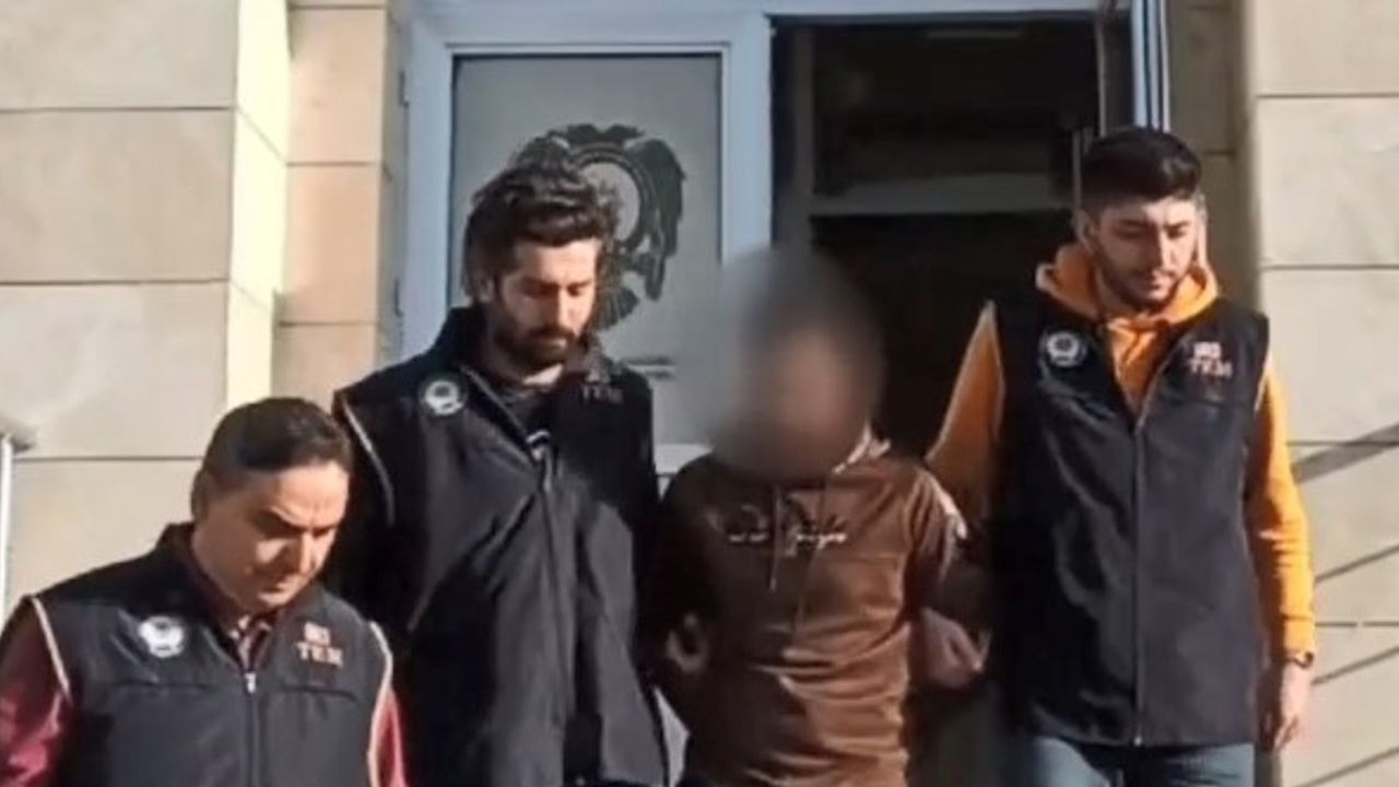 Terör örgütü üyeliğinden 6 yıl 8 ay ceza alan hükümlü yakalanıp tutuklandı