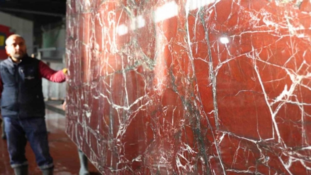 Tescilli Elazığ vişne mermeri: Kabe ve Beyaz Saray’dan 68 ülkeyi süslüyor