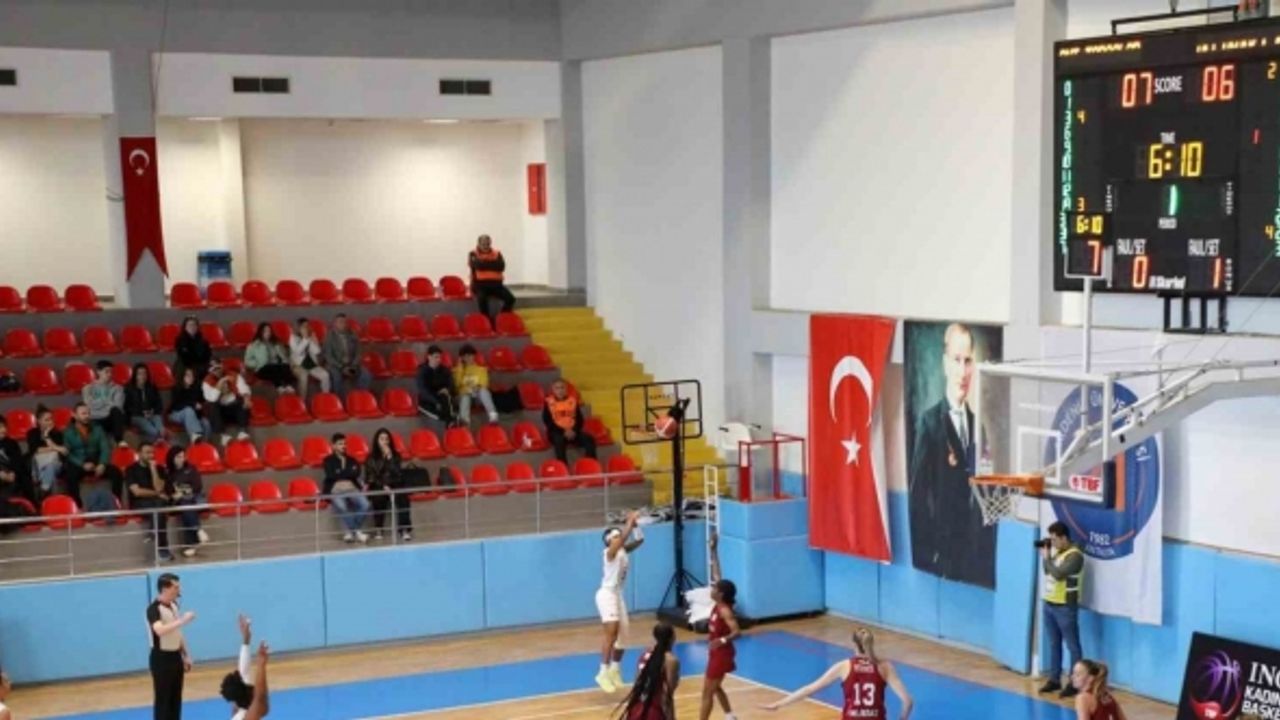 TKBL: Antalya Büyükşehir Belediyespor Toroslar Basketbol: 81- Melikgazi Kayseri Basketbol: 80