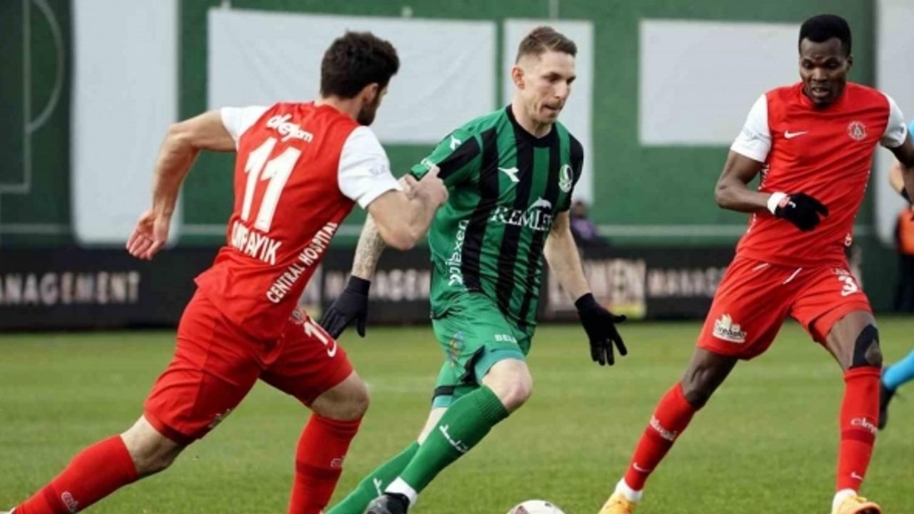 Trendyol 1. Lig: Ümraniyespor: 1 - Sakaryaspor: 1