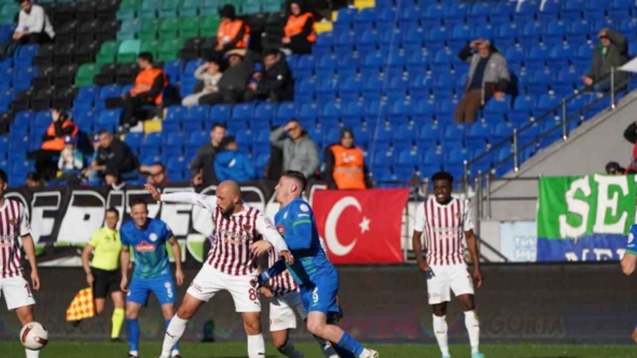 Trendyol Süper Lig: Çaykur Rizespor: 2 - Hatayspor: 0 (Maç sonucu)