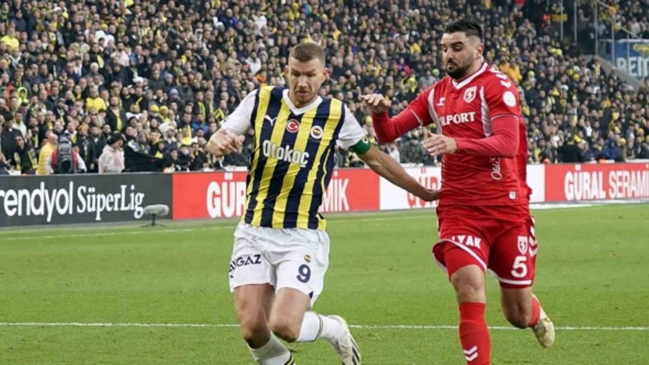 Trendyol Süper Lig: Fenerbahçe: 1 - Samsunspor: 1 (Maç sonucu)
