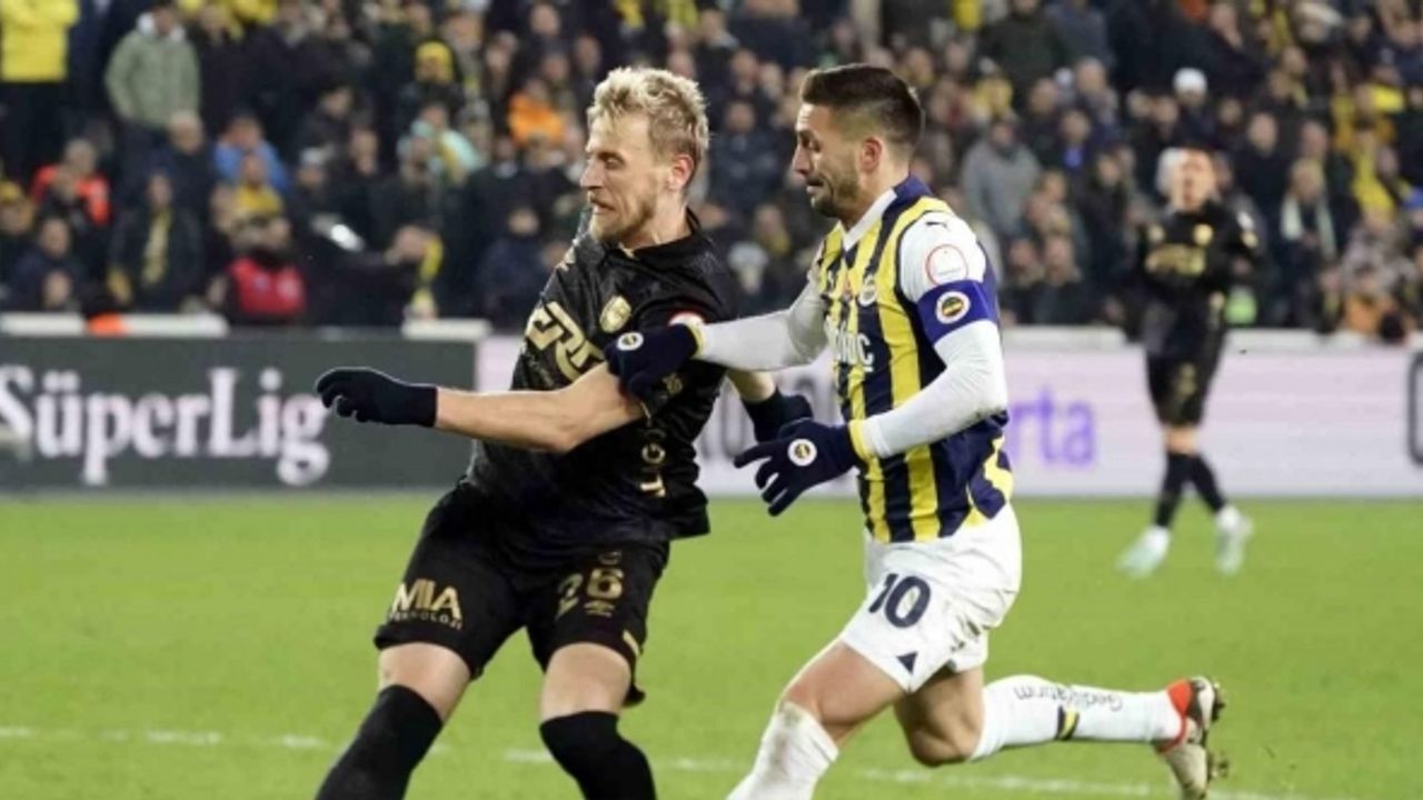 Trendyol Süper Lig: Fenerbahçe: 2 - MKE Ankaragücü: 1 (Maç sonucu)