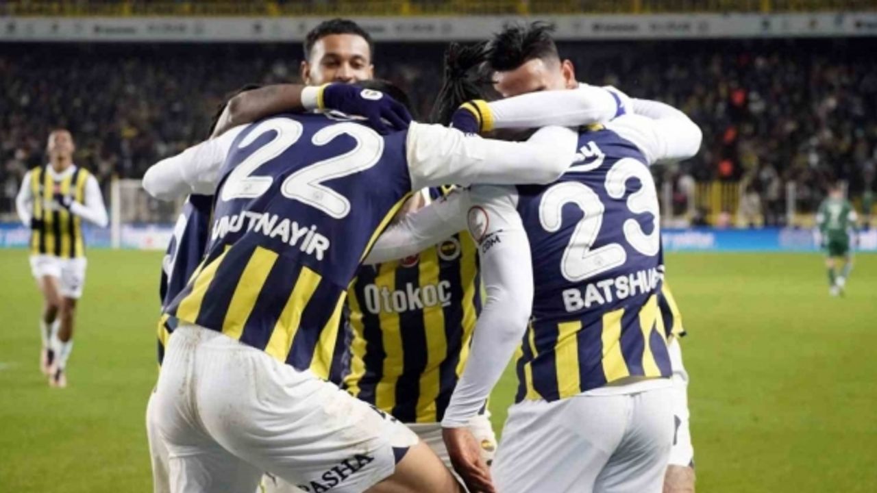 Trendyol Süper Lig: Fenerbahçe: 7 - Konyaspor: 1 (Maç sonucu)