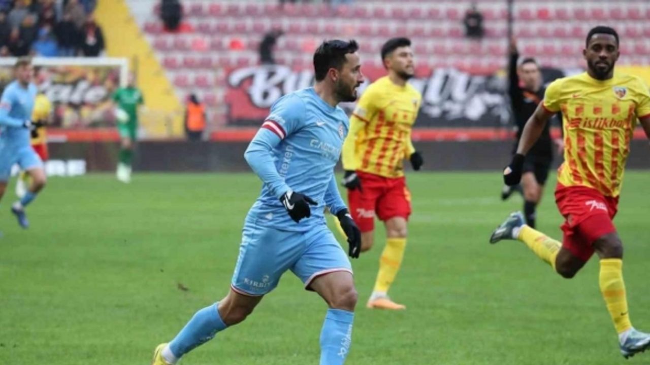 Trendyol Süper Lig: Kayserispor: 1 - Antalyaspor: 1 (Maç sonucu)