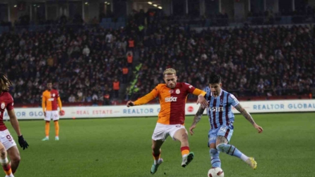 Trendyol Süper Lig: Trabzonspor: 1 - Galatasaray: 5 (Maç sonucu)