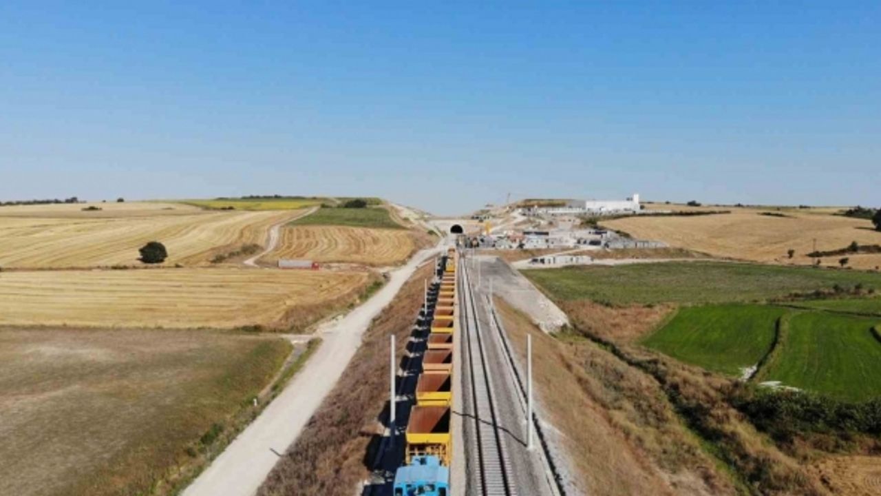 Türkiye’yi Avrupa’ya bağlayacak hızlı tren çalışmalarında Edirne kısmı haziranda bitiyor