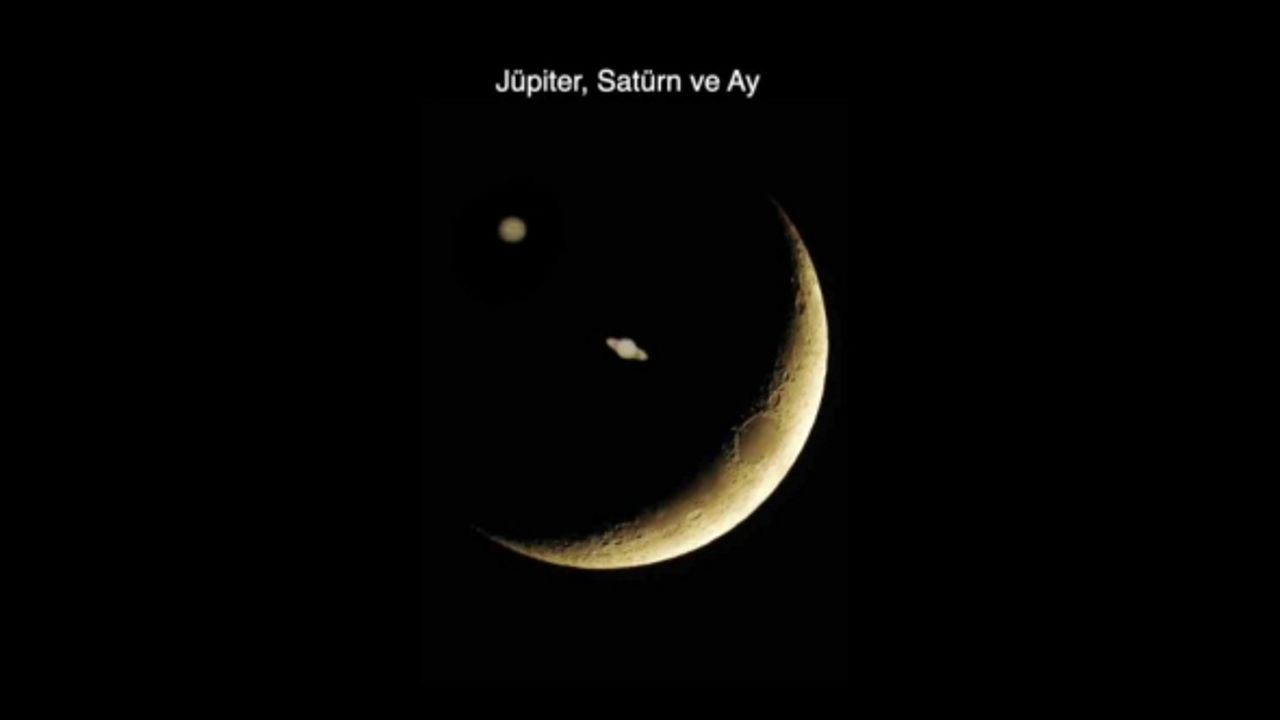 Türklerin uzay merakı artıyor, gezegenleri evinin balkonundan görüntüledi