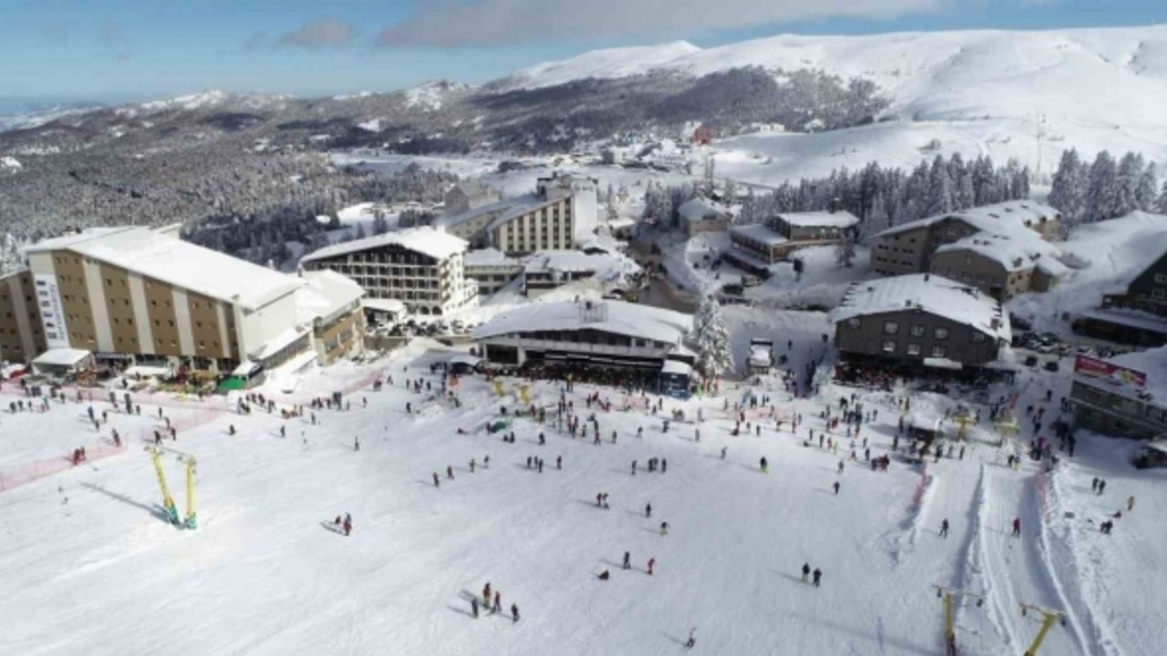 Uludağ’da termal su aranıyor...12 ay turizme hizmet verecek
