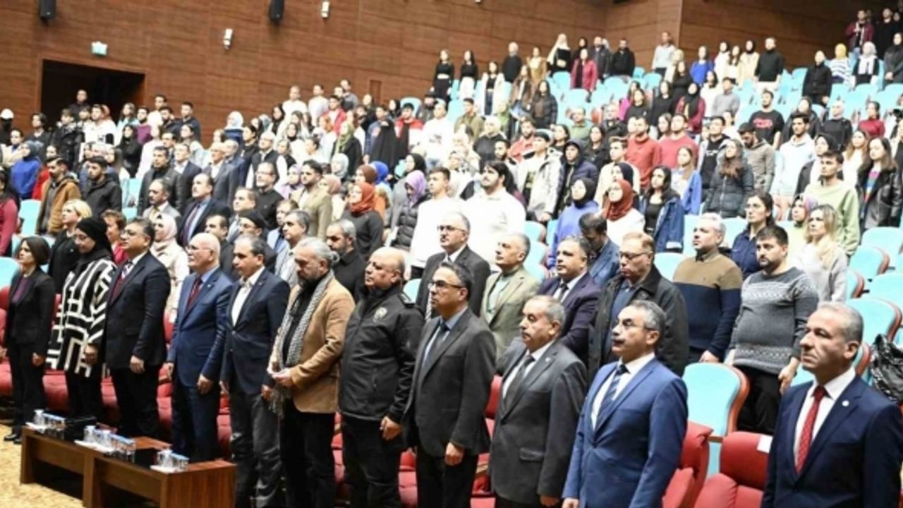 Uşak Üniversitesinde “Filistin Davamız ve Kudüs”  Konuşuldu