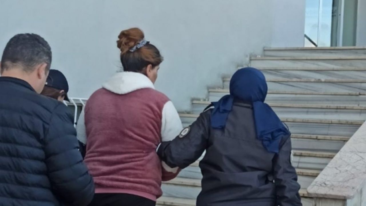 Uyuşturucudan 10 yıl hapis cezası bulunan kadın yakalandı
