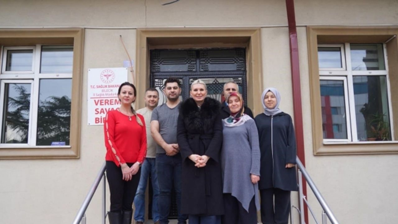 Verem savaş birimi personelleri ile bir araya geldi