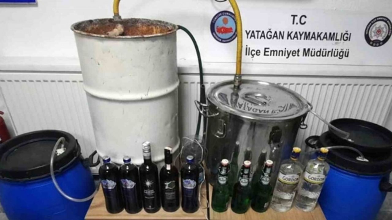 Yatağan’da kaçak alkol üretime operasyon