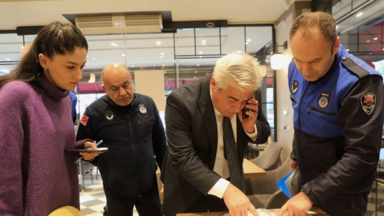Zabıtadan kafe ve restoranlara ’fiyat listesi’ denetimi