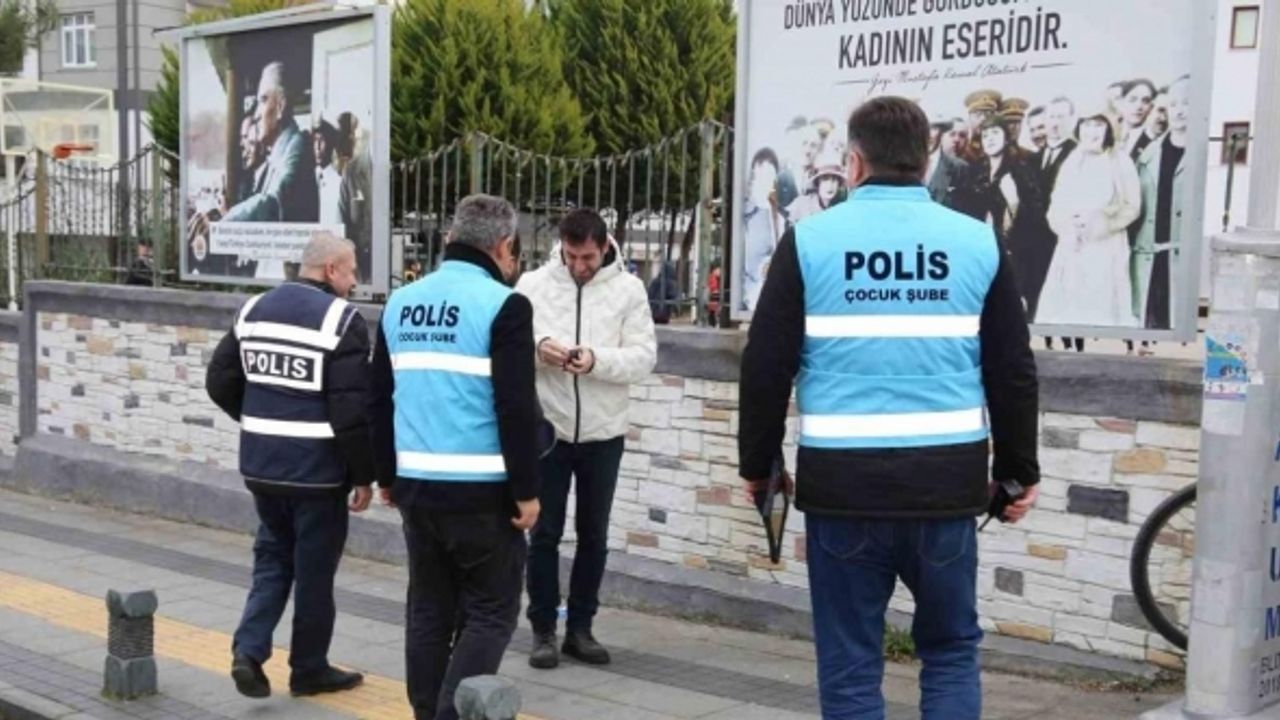 390 okul ve çevresinde çocukları korumaya yönelik uygulama